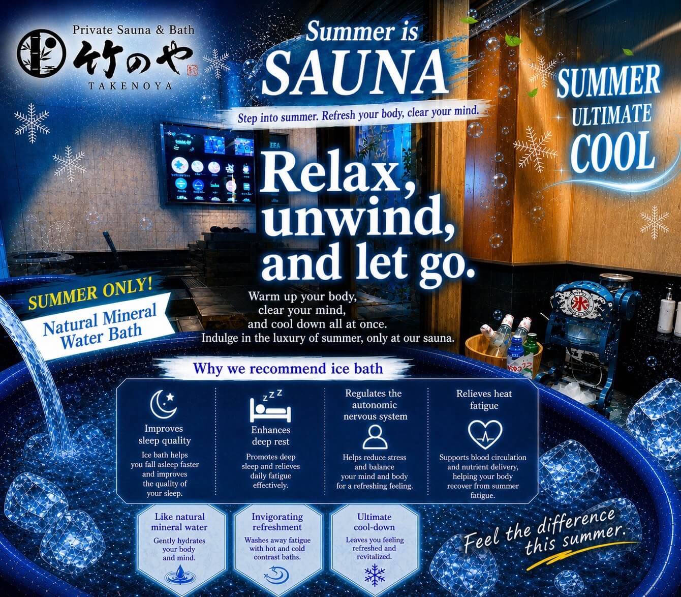 Summer is SAUNA